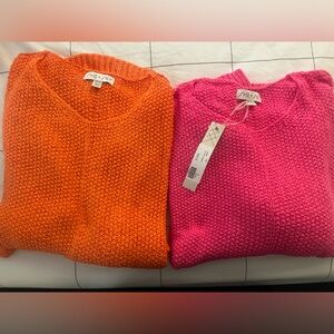 She and Sky Summer Sweater NWT